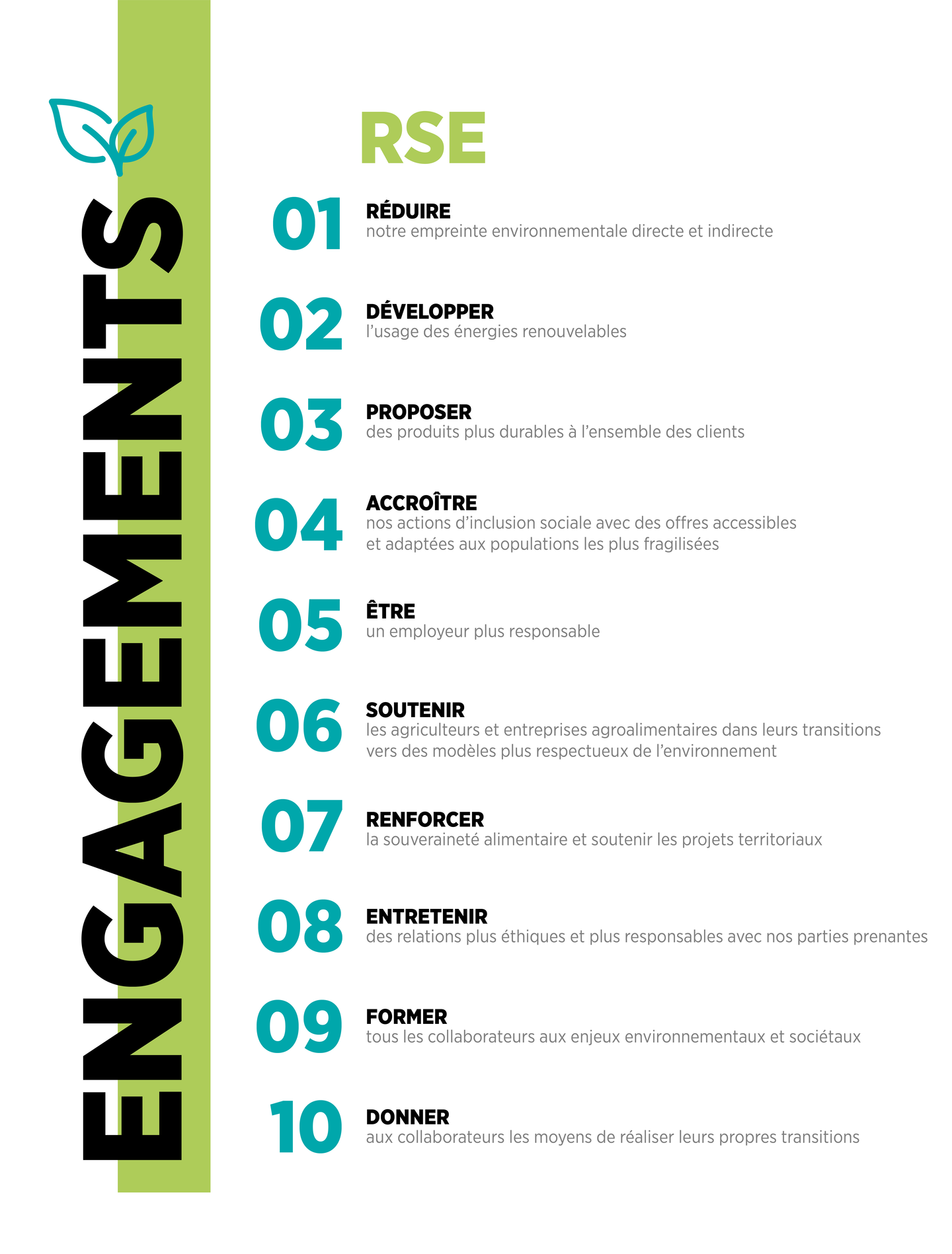 nos engagements RSE